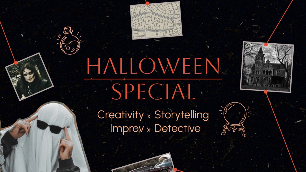 Halloween SPECIAL: Create the Mystery. Solve the Mystery.